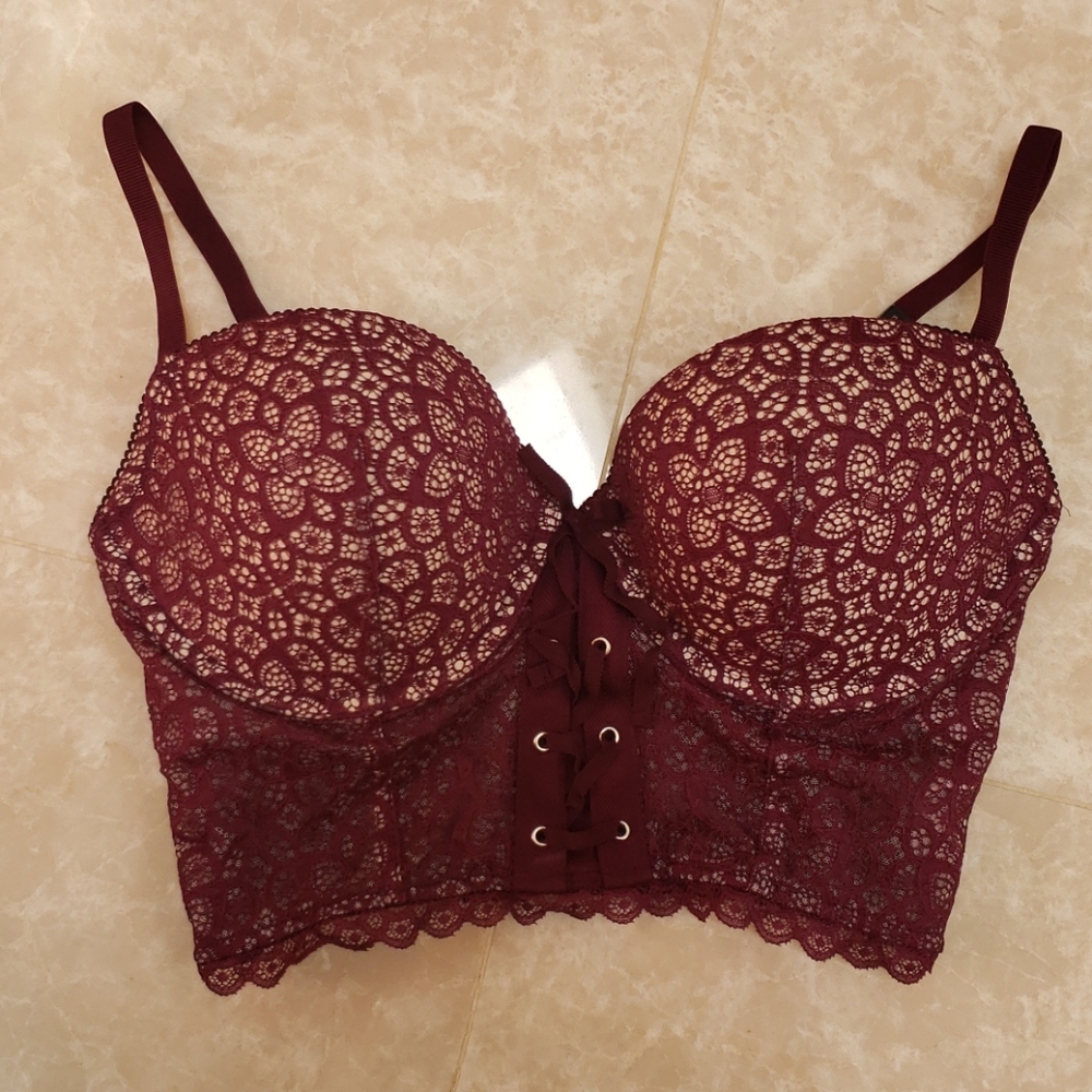 NEW Victoria's Secret Lace Corset Bra